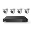 TruVue 8CH 5MP PoE NVR + 4MP Mini Eyeball IP Camera DIY Kit 